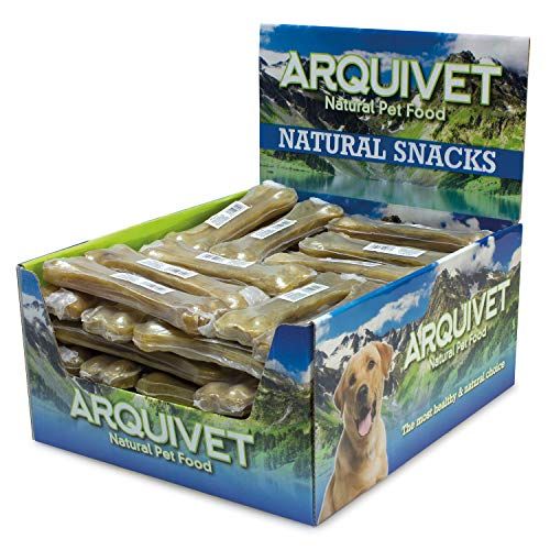 ARQUIVET - Beenten van geperst rundleer - 50 stuks - 4000 g - Hondensnacks