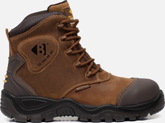 BuckBootz Buckshot BSH012 S3 Hoog HRO - Bruin - Maat 41