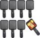 Merkloos Kleurige Raclette Pannen 4 Stuks voor Grill