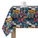 Belum Batman Action 1 Tafelkleed, 100 x 140 cm, harsgecoat (gelamineerd), vuilafstotend, model Batman Action 1