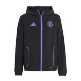 ADIDAS PERFORMANCE Sportjas 'Manchester United Tiro 25 Competition' lila / zwart