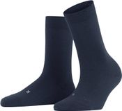 FALKE Stabilizing Wool Everyday compressiezone bij de enkel wol sokken dames blauw - maat 37-38