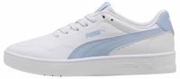 PUMA Court Lally Sneakers voor dames, Puma Sneeuwwitje, bergblauw, 38.5 EU