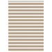 vidaXL Zebra Blind 165x200 cm Stofbreedte 160,9 cm Polyester Zandbruin