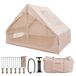 COSTWAY Opblaasbare tent voor 4 personen