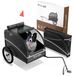 Chien remorque de vélo remorque de chien remorque de vélo chien - Pliable - Cadre en acier - Jusqu'à 40 kg
