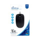 MediaRange MROS211 Kantoor Ambidextrous USB Type-A Optisch 1000 DPI Muis