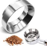 GIAK Espresso doseertrechter van roestvrij staal 54mm