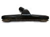 EnviroCare Brosse de sol en bois dur 1 et 1/4 avec poils doux, embout d'aspirateur universel 10 de large (Basic), noir