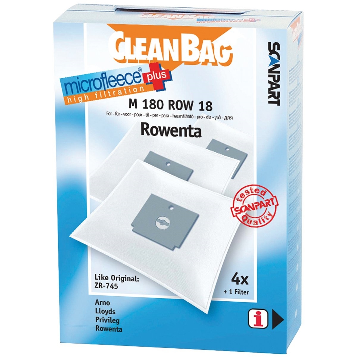 Cleanbag Stofzuigerzakken