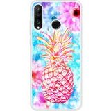 P30 Lite Ananas Bedrukt siliconen hoesje