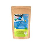 GLOREX 6 8600 200-100% zuivere, witte premium bijenwas in pastillevorm, zak van 200 g, voedselveilig, zonder toevoegingen, voor cosmetica, kaarsen, wasdoeken