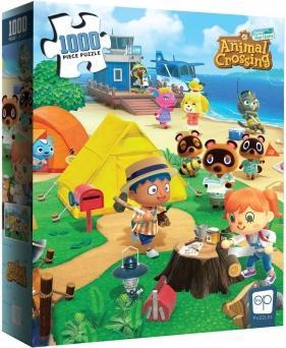 - Animal Crossing: New Horizons “Welcome to Animal Crossing” 1000-Piece Puzzle