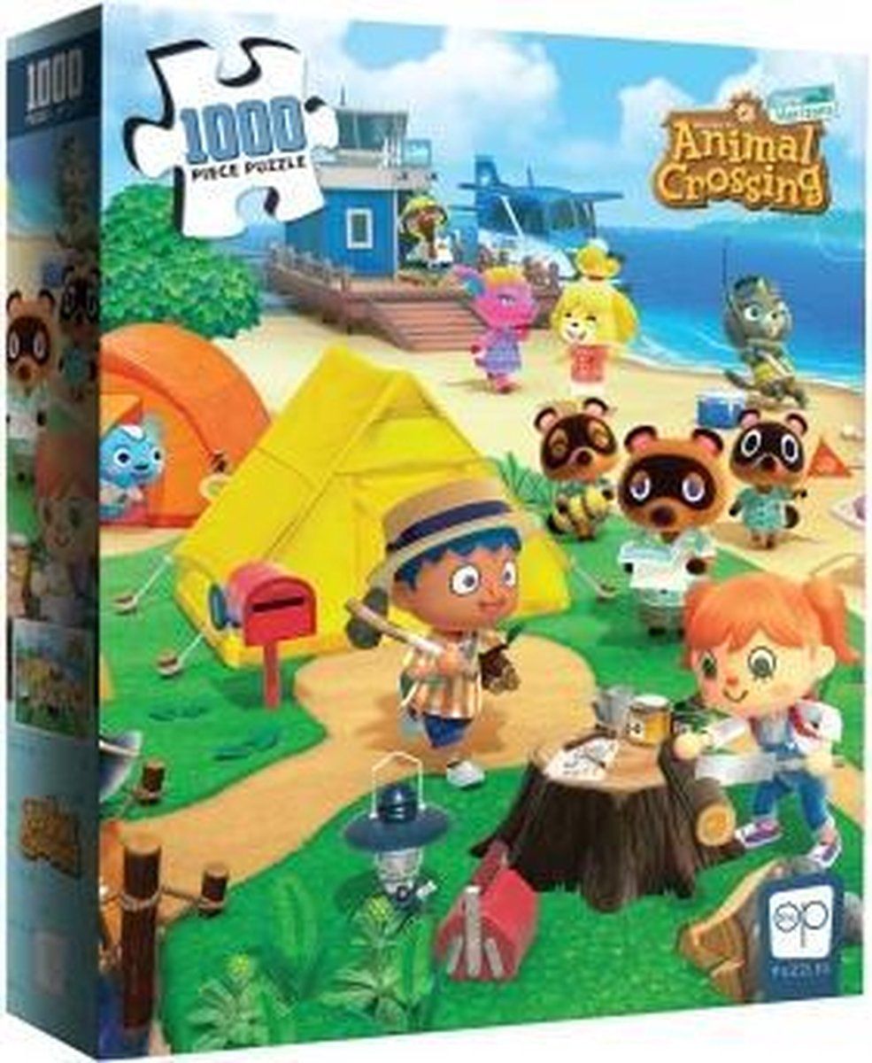 Animal Crossing: New Horizons “Welcome to Animal Crossing” 1000-Piece Puzzle