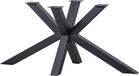 WOOOD Tablo Kruispoot - Metaal - Zwart - 72x159x77