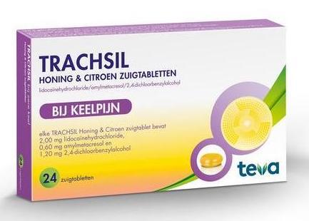 Trachsil Honing & Citroen Zuigtabletten