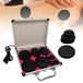 Merkloos Stone massage set - Basalt massagestenen - 9 stuks - In draagkoffer