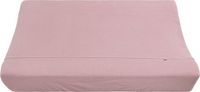 Baby's Only Gebreide baby aankleedkussenhoes - Waskussenhoes - Overtrek verzorgingskussen Pure - Oud Roze - 45x70 cm - 100% ecologisch katoen