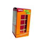 APLI Kids 12477 Roller, vierkant, 15 mm, rood