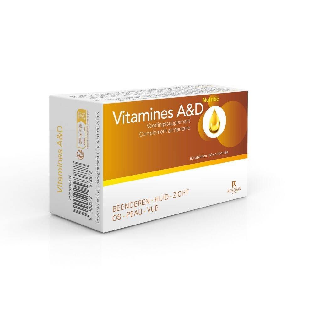 Revogan Nutritic Vit A & D 60 capsules