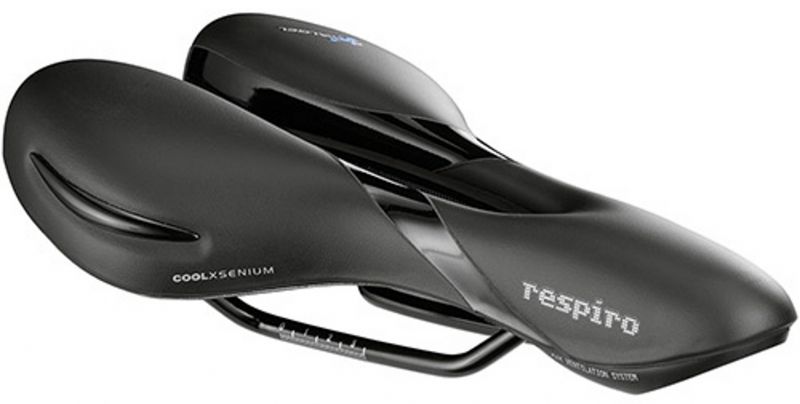 Selle Royal Zadel Respiro Soft Unisex Zwart Athletic 5131