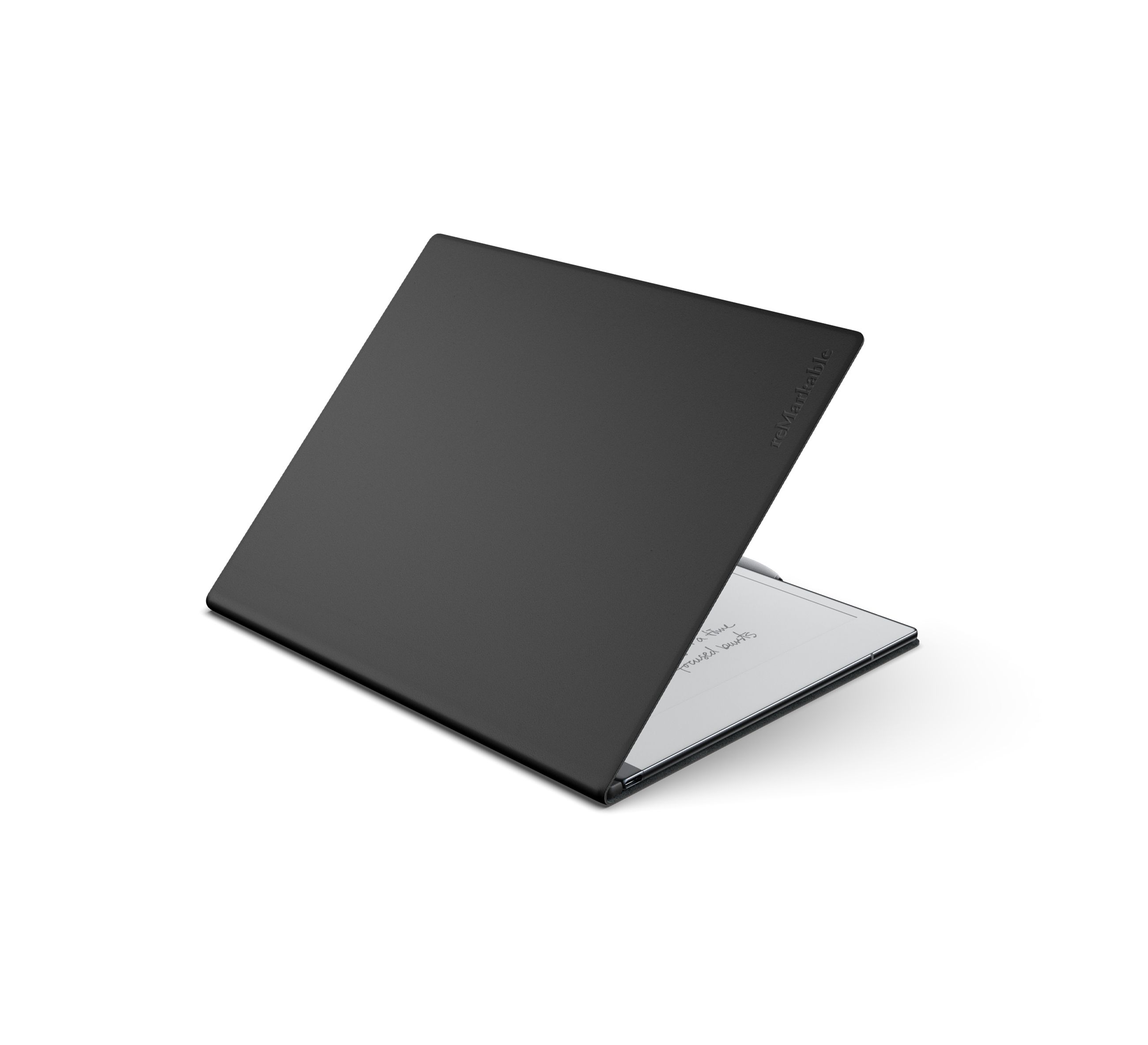 reMarkable 2 - Leather Folio Case - Black