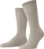 FALKE ClimaWool Special Edition eenkleurig wol lyocel sokken heren beige - maat 39-40