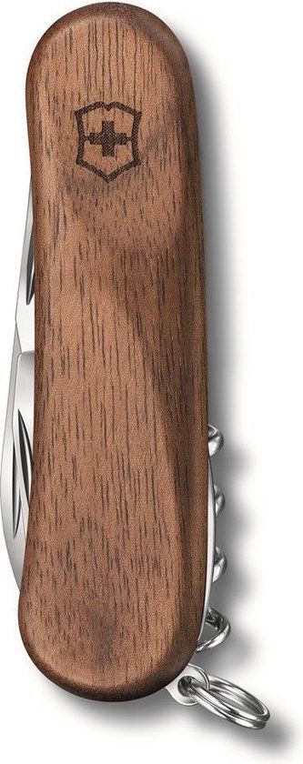 Victorinox EvoWood 10 - Zakmes - 13 functies - Walnoot