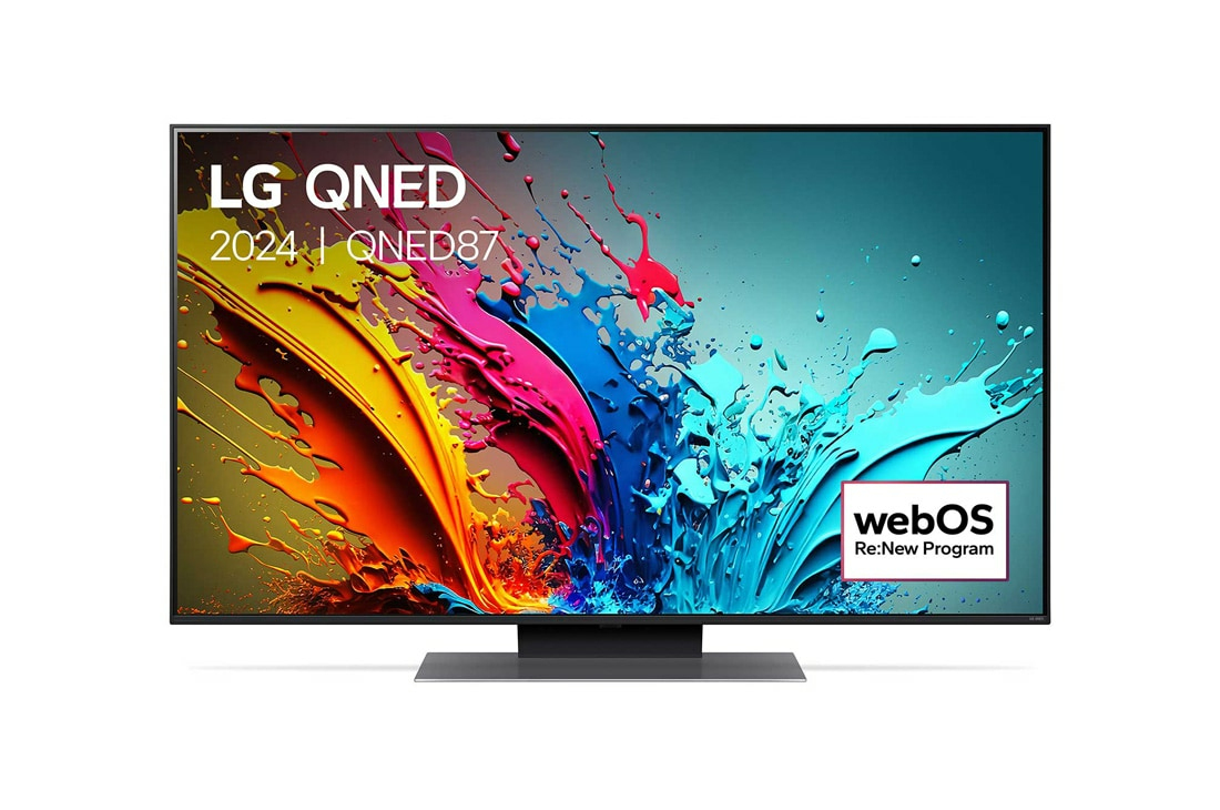LG 55QNED87T6B / QNED / 55 inch / 2024 | TELEVISIE | Wij helpen je kiezen!