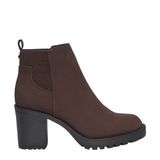 ONLY Onlbarbara Heeled Bootie Noos chelsea boots met blokhak - kaki