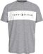 Tommy Hilfiger Um0um03418 T-shirt à manches courtes pour homme Gris S