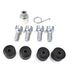 Volkswagen 000071597D Wielvergrendeling, velgslot, wielbouten, M14 x 1,5 x 27, wielslot, wielbouten, willekeurige codering