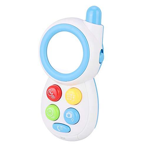 NEZE Babyspeelgoed, voortreffelijk vakmanschap Telefoonspeelgoed draagbaar voor baby's voor baby's!(Blauw)