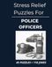 Stress Police Officer Stress Relief Word Search Puzzles
