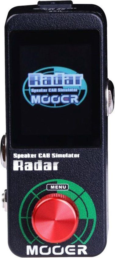 Mooer Radar Speaker Cab Simulator - Effect-unit voor gitaren