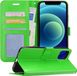 BTH iPhone 12 Book Case - Green