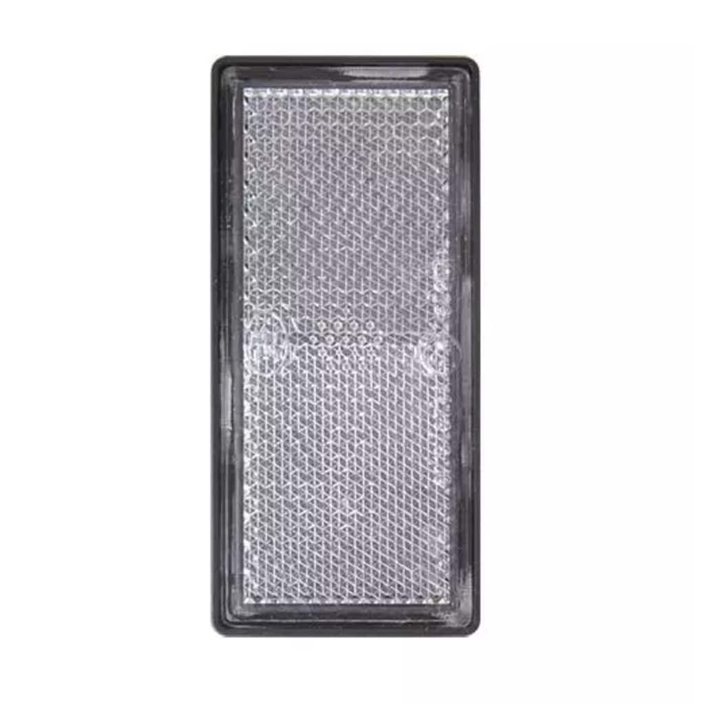ProPlus reflector met grondplaat 85 x 39 mm zelfklevend wit