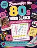 Remember 80s Word Search for Senior Women