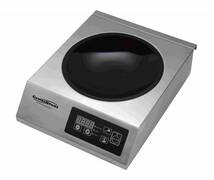 - Inductie wokplaat | Digitaal | 0,5-3,5kW | 340x440x117(h)mm