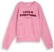 Tom Tailor Denim - Sweatshirt met losse pasvorm - Maat XL - Soft Blush Rose
