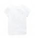 Polo Ralph Lauren T-shirt basique blanc pour fille