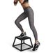 Under Armour Ua Heatgear Leggings voor dames (1 stuk), lichtantracietgrijs gemêleerd/zwart