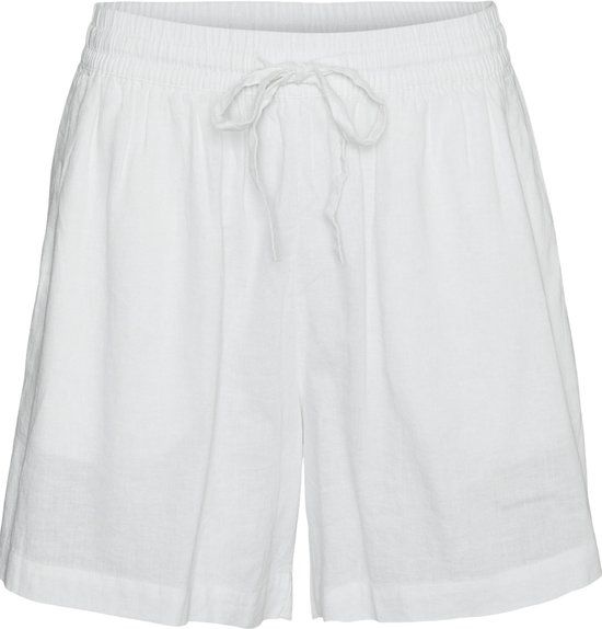 Vero Moda VMLINN Shorts WVN NOOS - Snow White - L