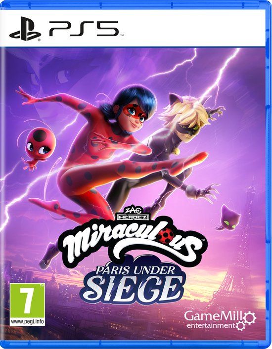 Miraculous: Paris Under Siege - PS5 - Standard Edition - Blu-ray