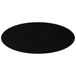 VidaXL Tafelblad 140x60x2 cm ovaal massief eikenhout donkerbruin