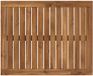 vidaXL Tafelblad 60,5 x 49 x 2 cm Rechthoekig Massief Acacia Hout