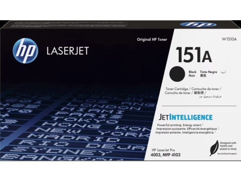 HP Toner 151A (W1510A) Zwart Hoge capaciteit