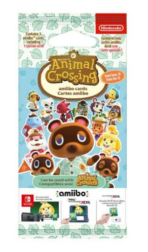 Nintendo Amiibo Carte Animal Crossing Serie 5