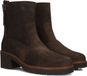 Gabor 631.1 Enkellaarsjes - Dames - Bruin - Suède - Maat 42,5