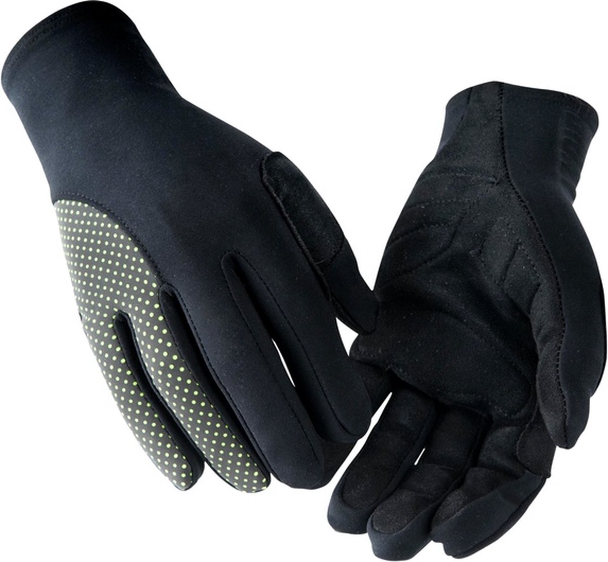 Bioracer Winterhandschoenen One Tempest Pixel Zwart/Fluor Maat XL